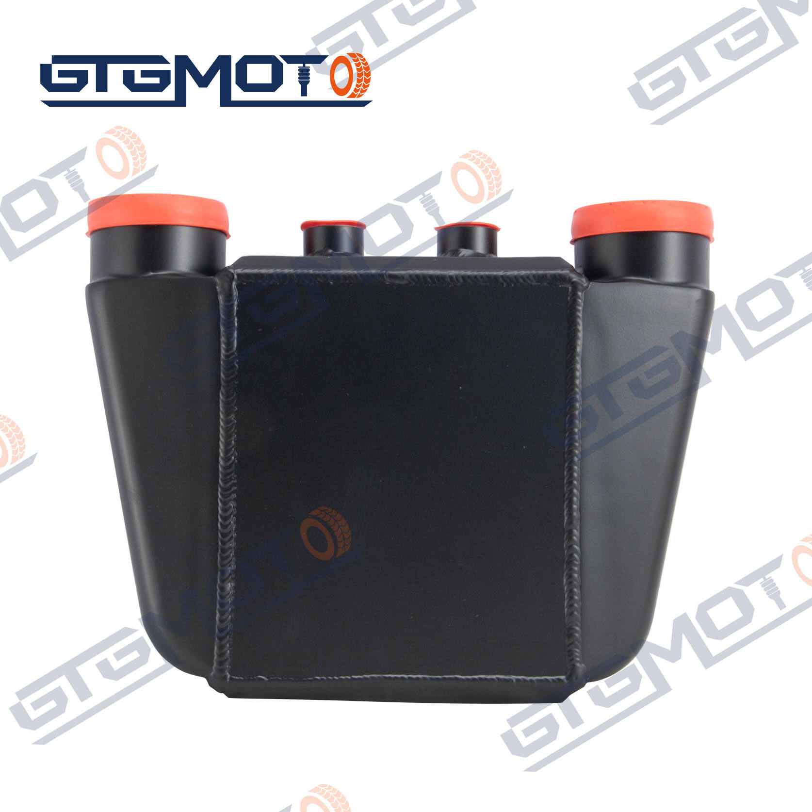 GTGMOTO Water to Air Intercooler 115x255x115 mm Core Air Inlet Out 3