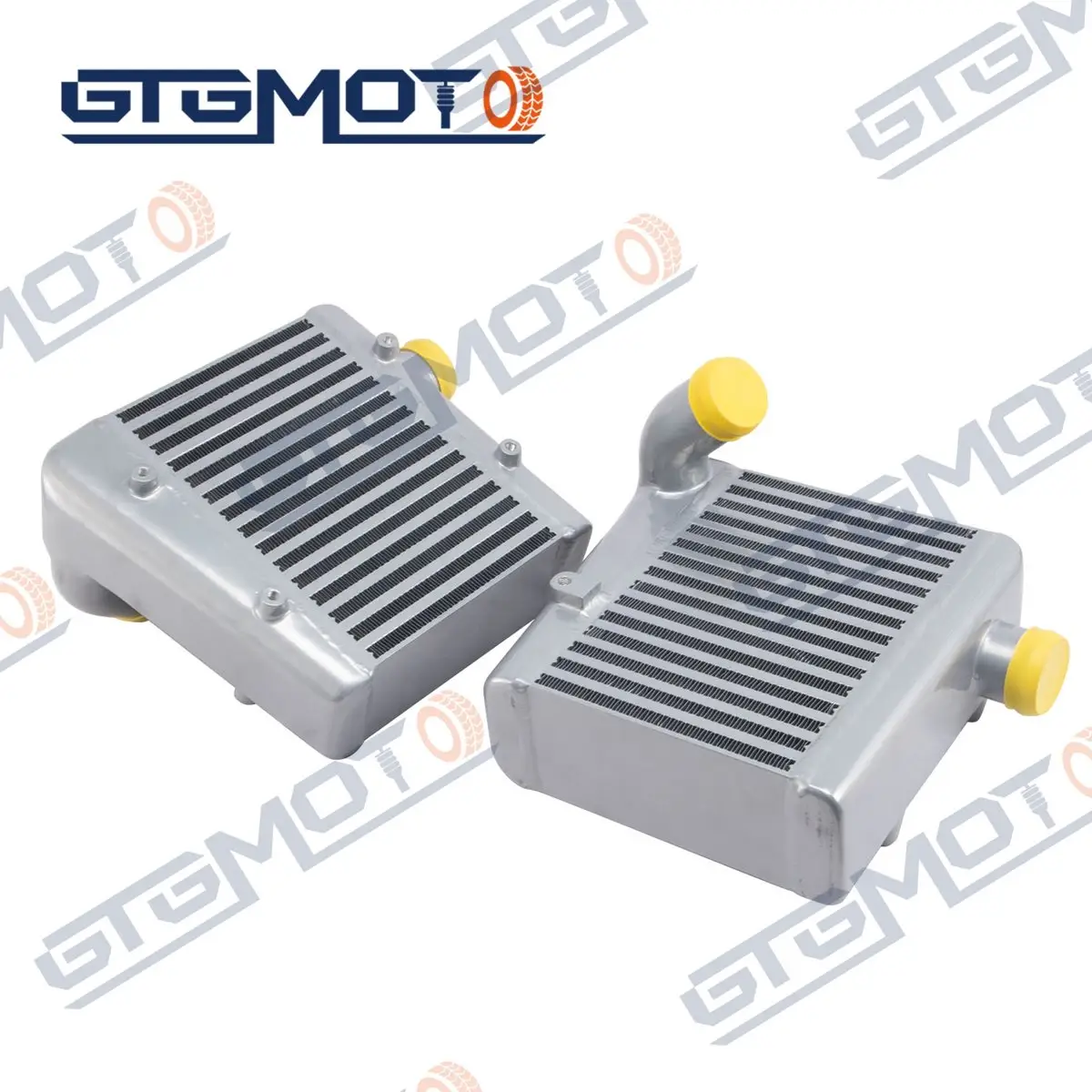 Which core designs affect aluminium intercooler cooling efficiency?