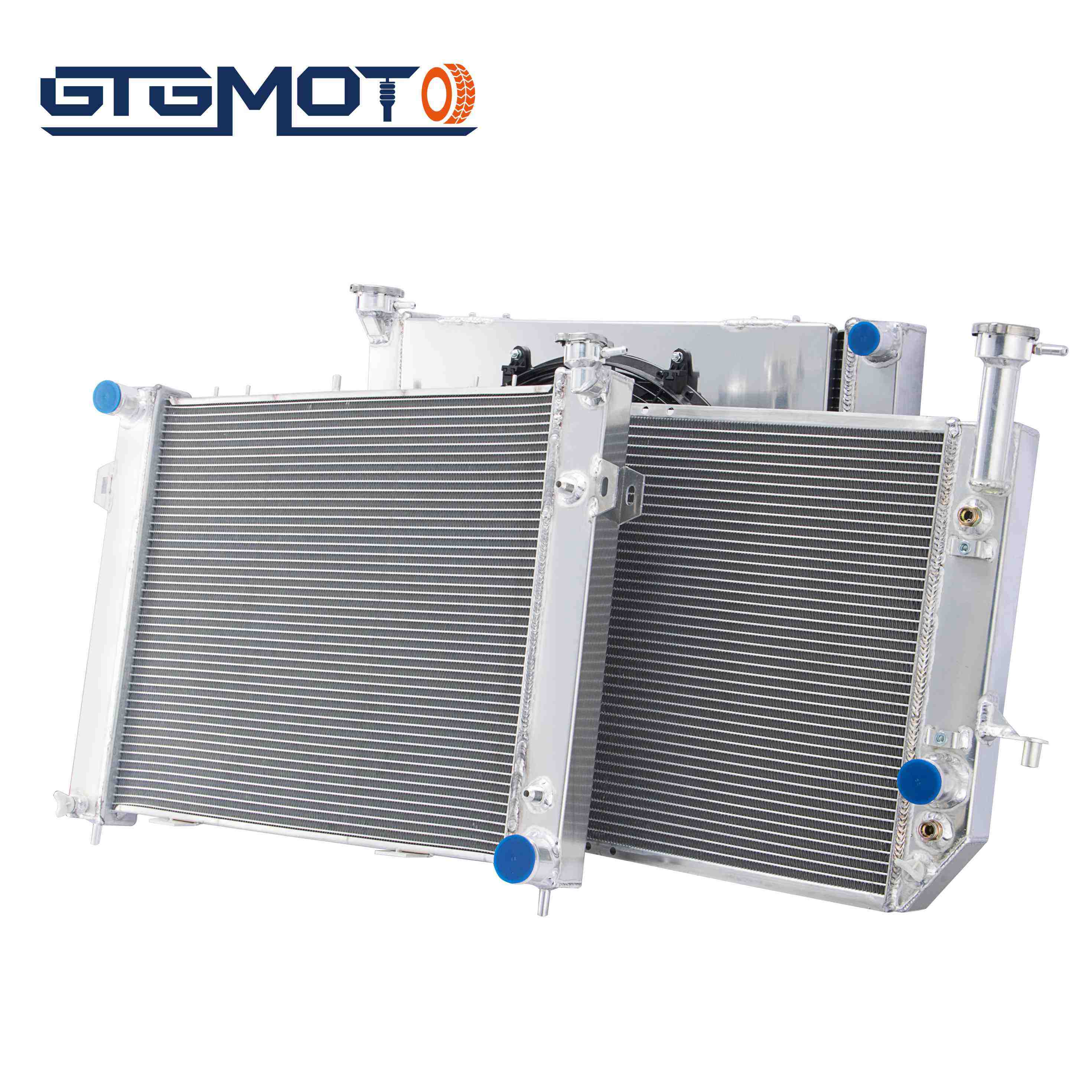 GTGMOTO Radiator For Chevy Silverado 15002500 Suburban Tahoe 4.8L 5.3L 6.0L