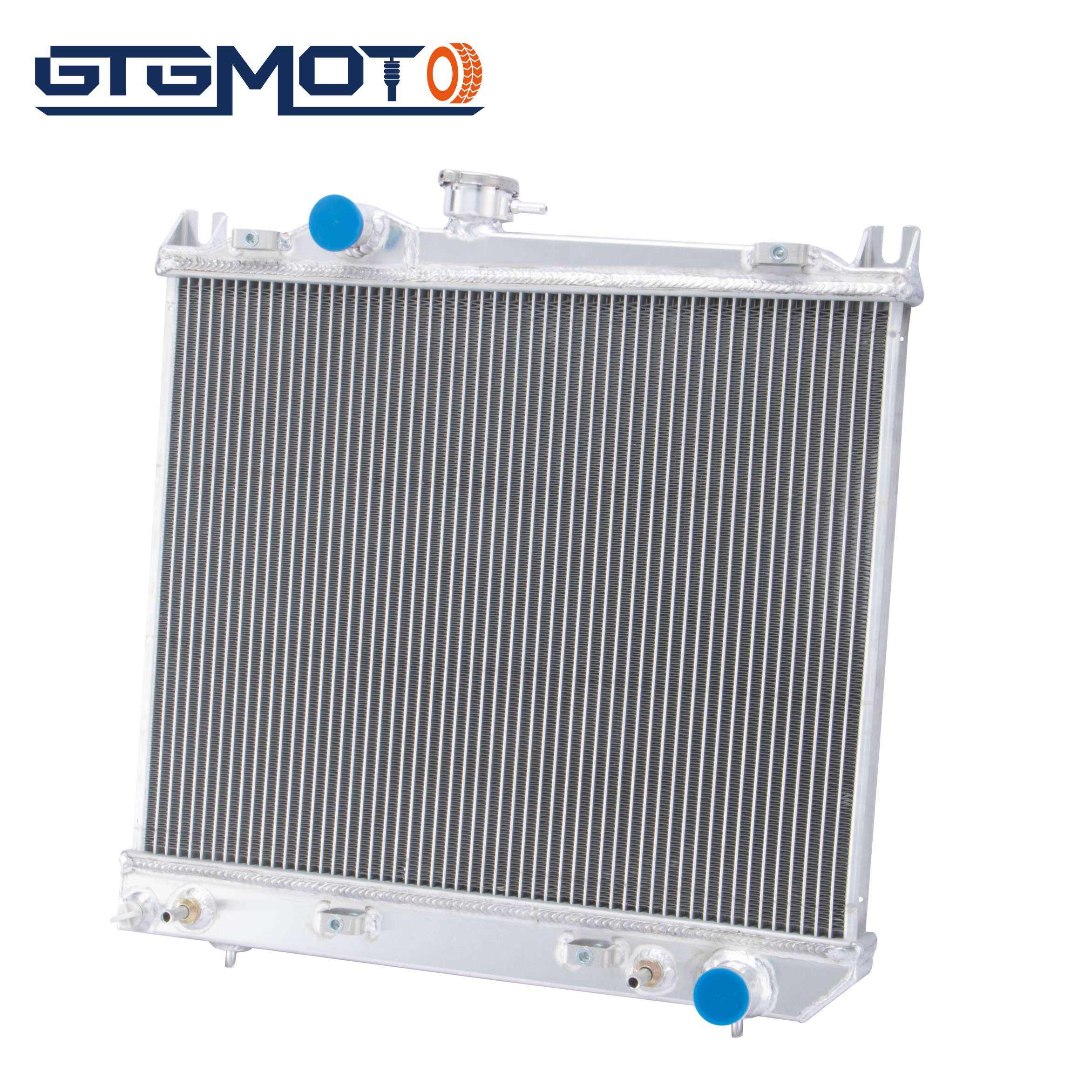 GTGMOTO Radiator For 1980-1985 Chevy Impala C10 C20 K10 K20/Camaro 70-80 Aluminum