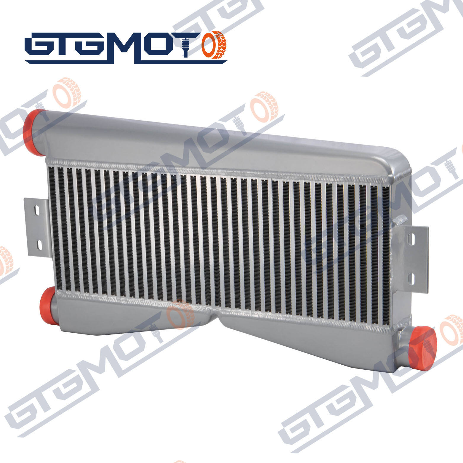GTGMOTO Aluminum Motorsport Intercooler Mesh 2x M8 Thread 700x300x100mm Universal