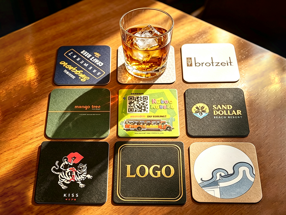 Unmatched Quality and Customization in Paper Coasters