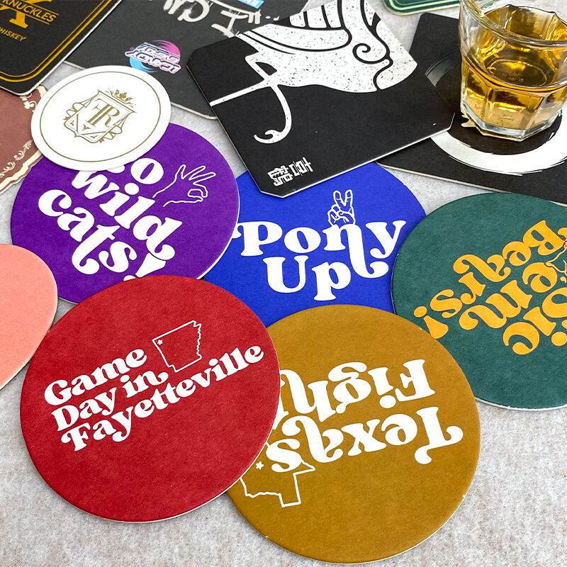Paper Coaster | Industrial OEM Beer Mat Solution – FSC, FDA, ISO Certified