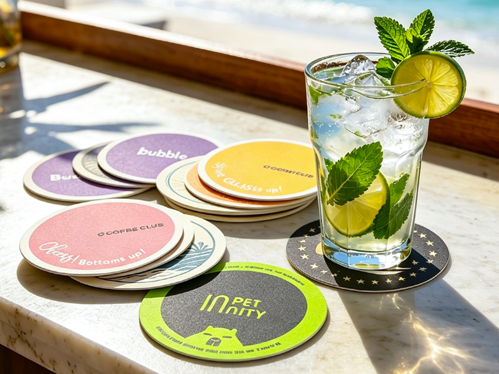 Unmatched Quality and Customization for Personalised Beer Coasters
