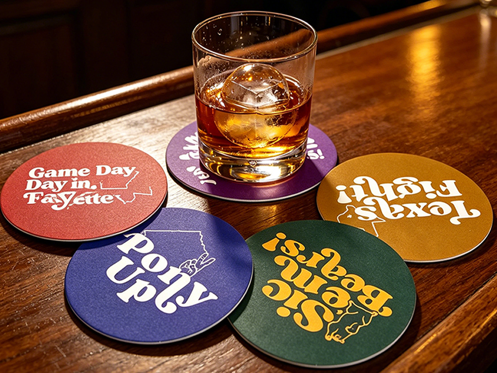 Unmatched Quality and Eco-Friendliness in Round Paper Coasters