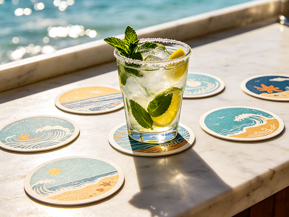Unmatched Quality and Eco-Friendliness in Disposable Drink Coasters