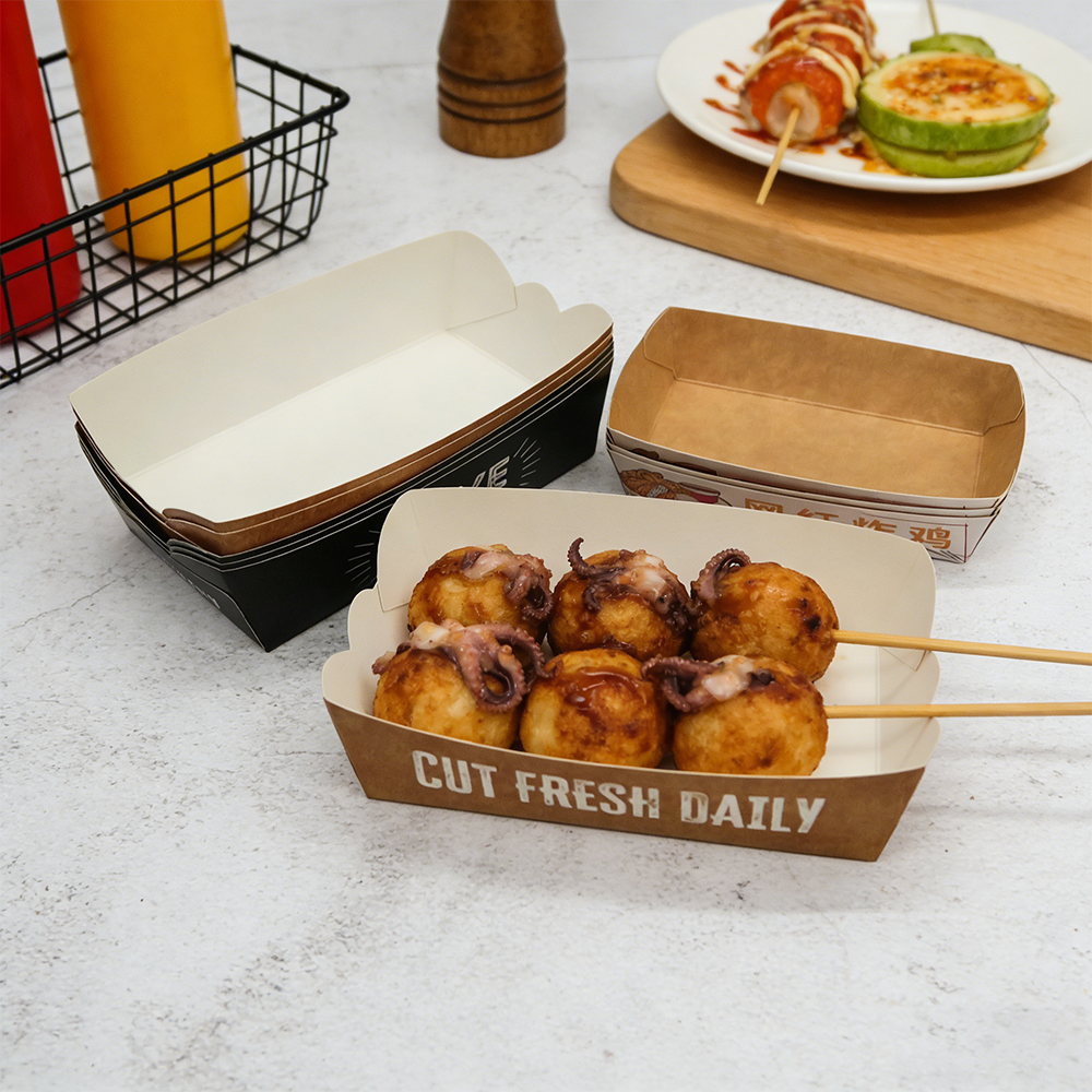 Snack Boat Tray Box