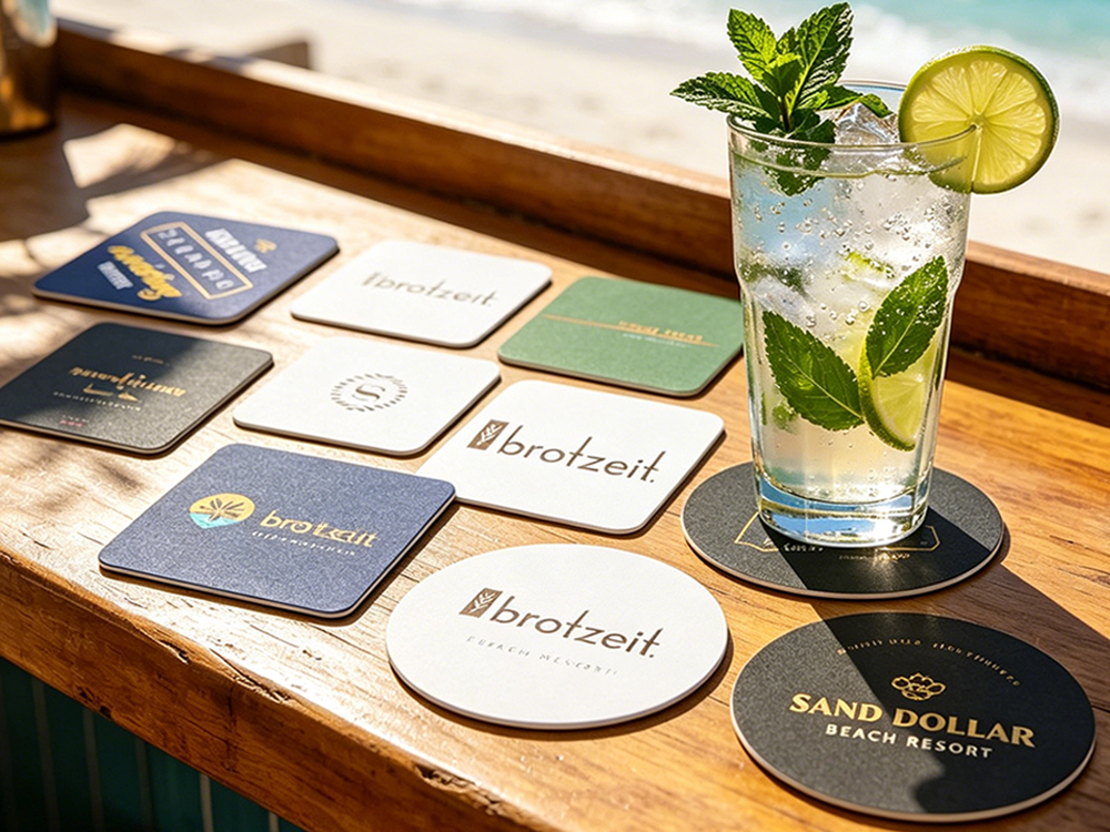 Unmatched Quality and Customization for Custom Cardboard Coasters