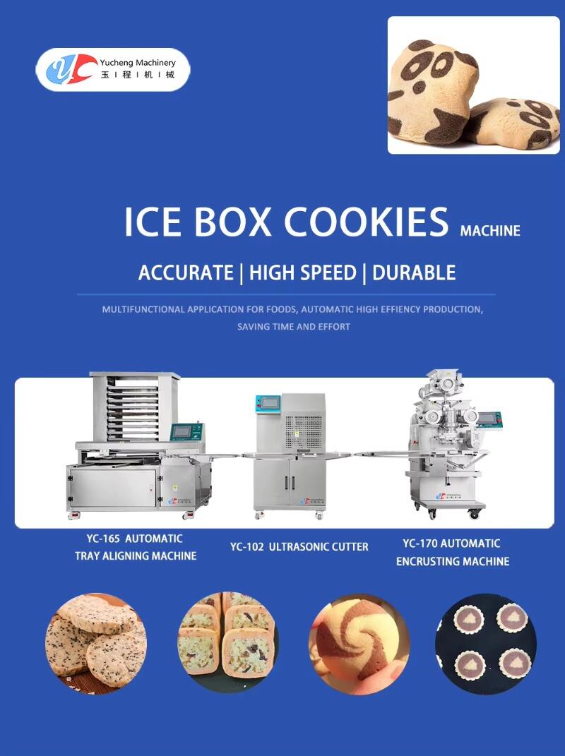 Automatic Custom Pattern Slice Cookies Encrusting Machine With Factory Price details