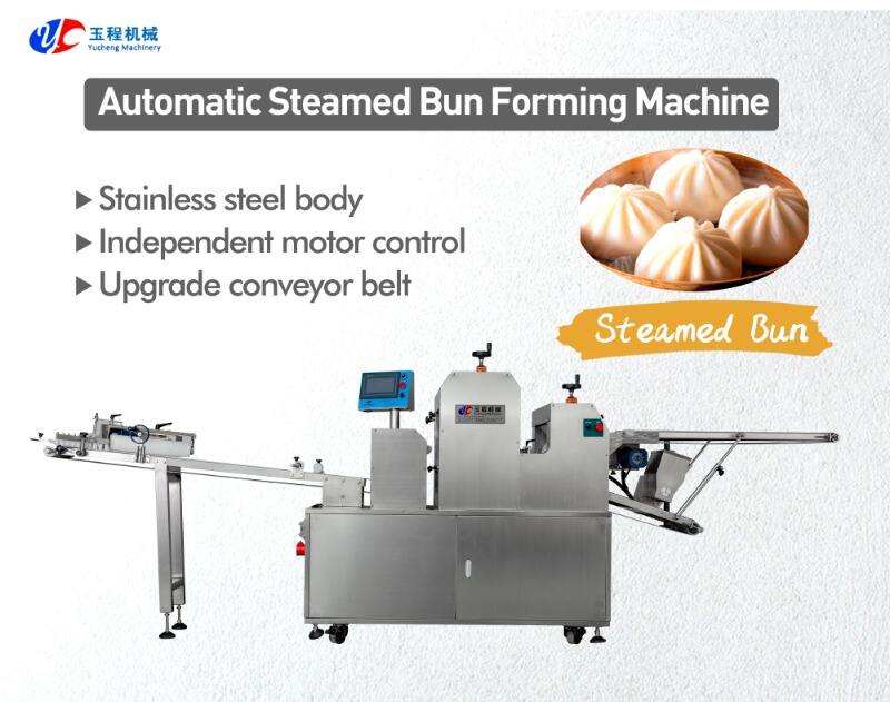 Shanghai Factory Customized Chinese Bao Steamed Bun Making Machine For Sale factory