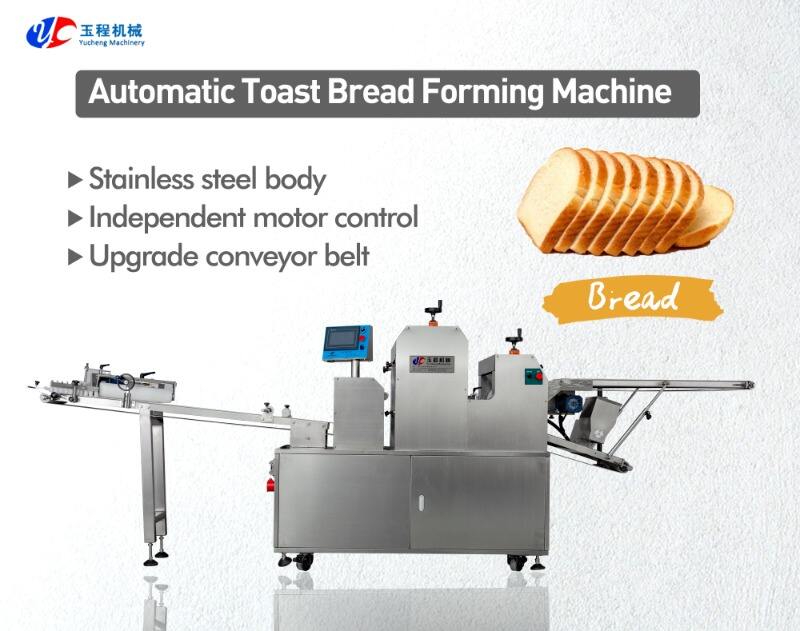 The latest style commercial toast bread making machine for sale supplier