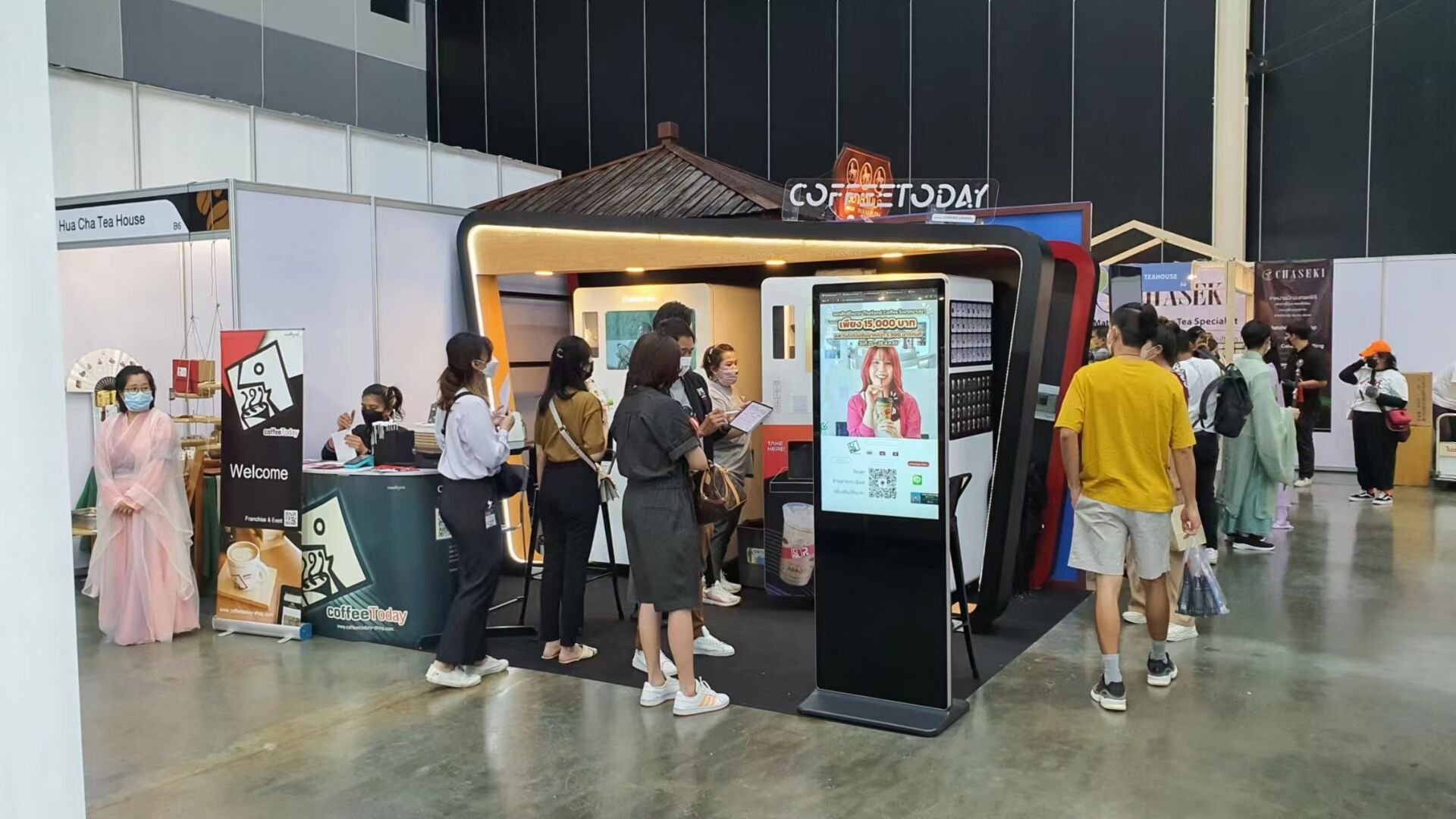 Bangkok Coffee utstilling 2022 i Thailand