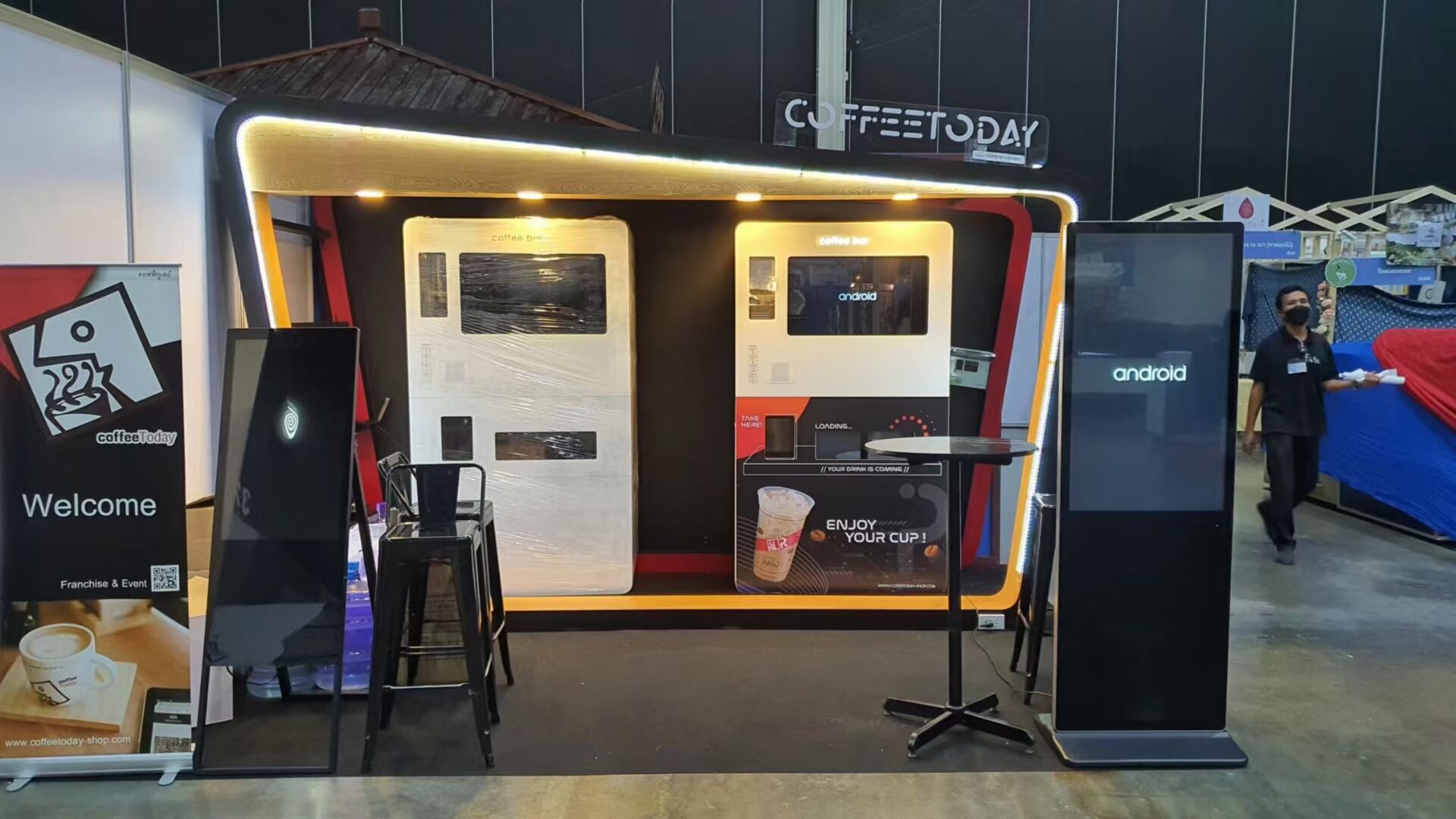 Bangkok Coffee utstilling 2022 i Thailand