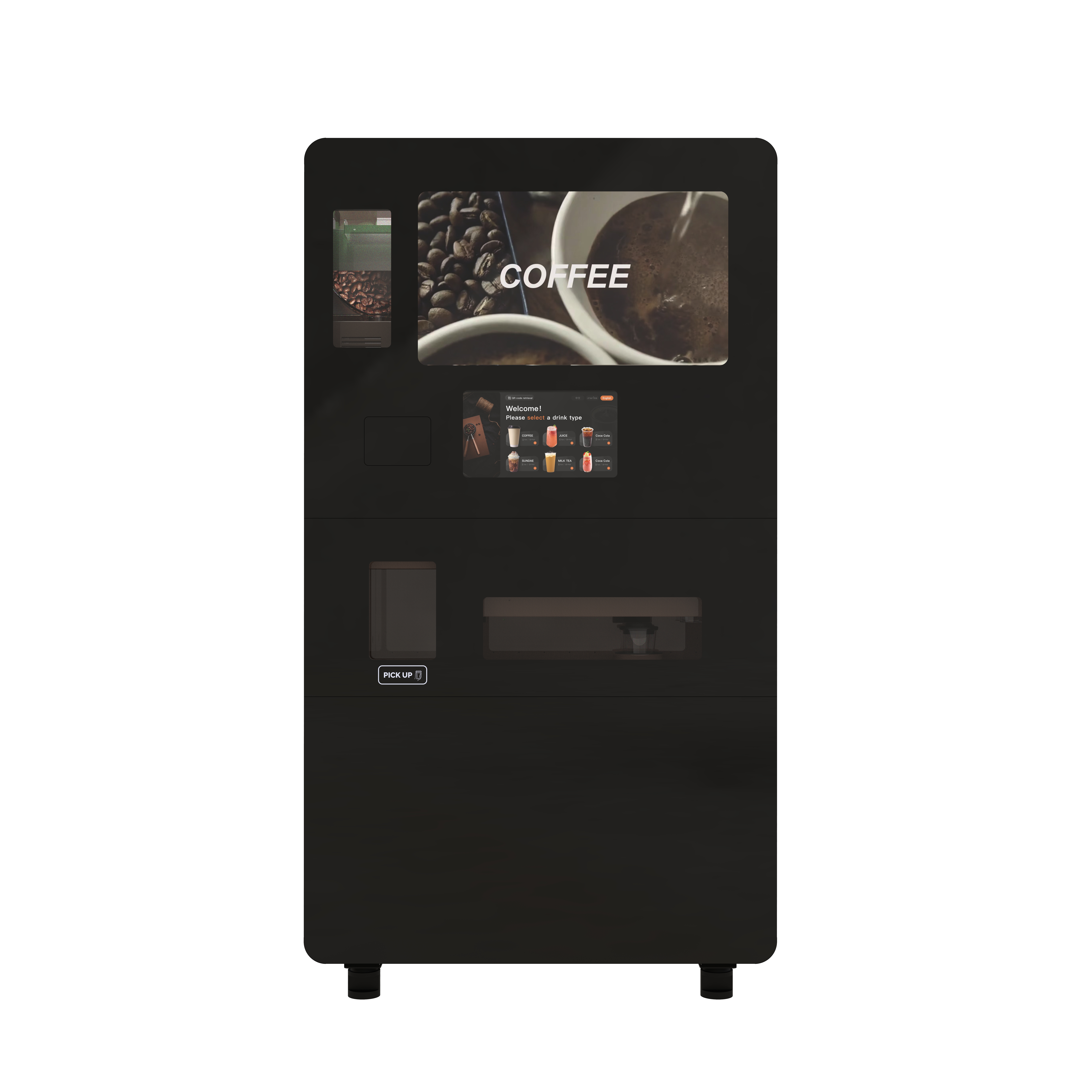 Descoperiți Avantajele Unice ale Distribuitorului Nostru Automat de Cafea Rece și Caldă