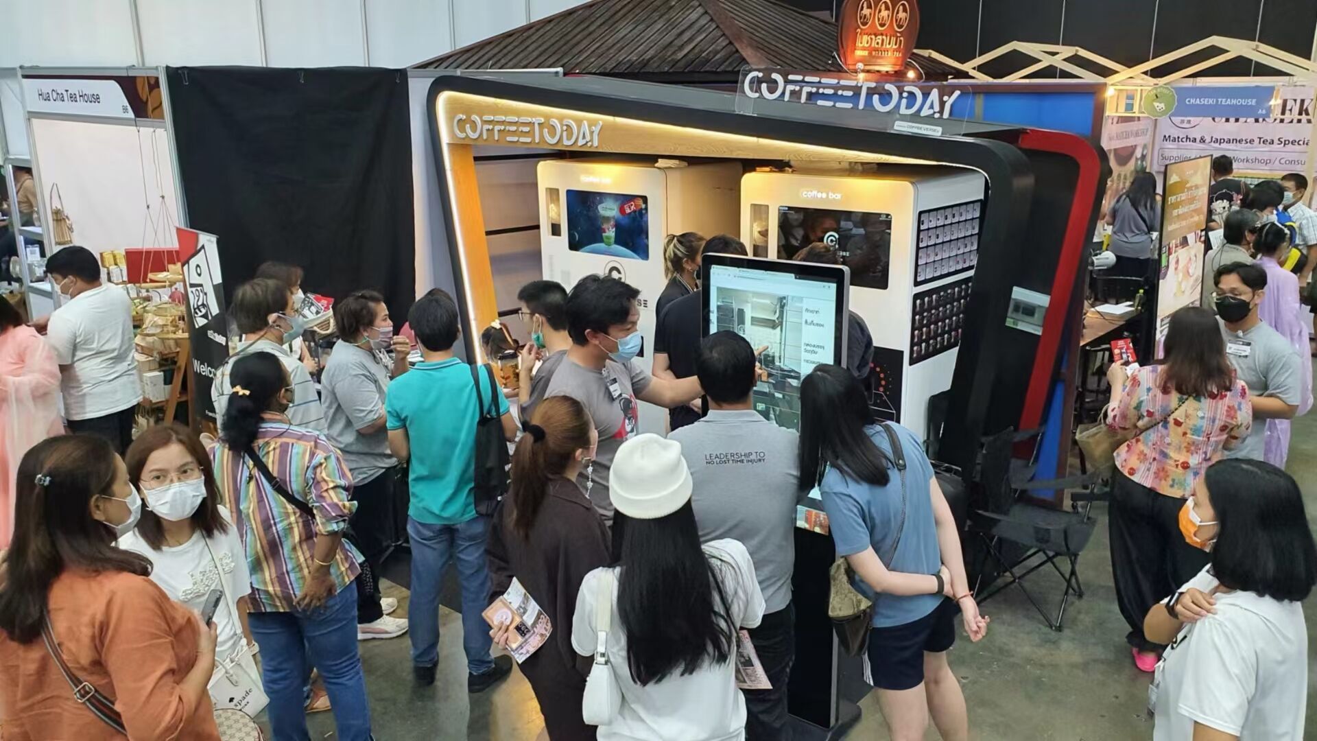 Bangkok Coffee utstilling 2022 i Thailand