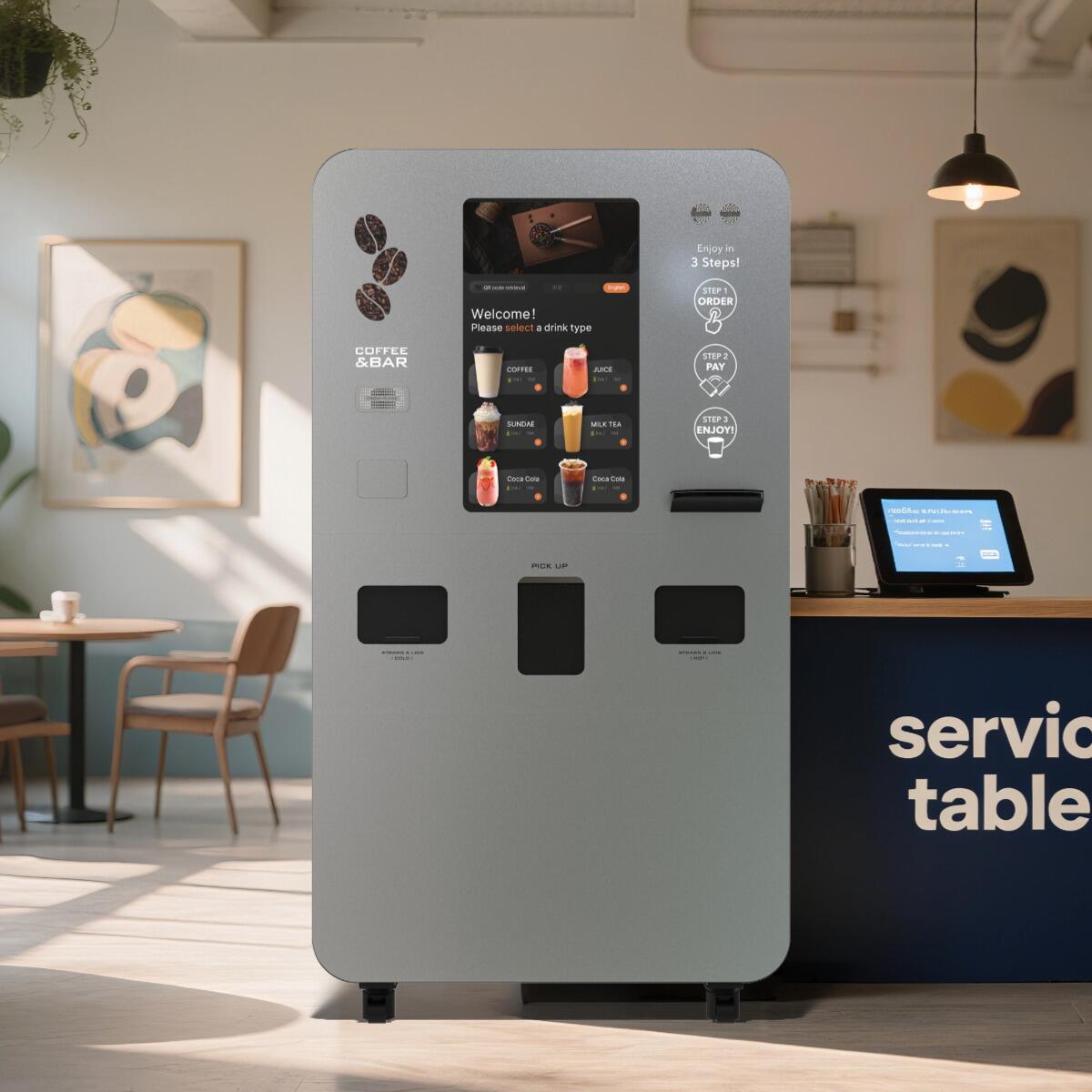 Touch Screen Vending Coffee Machines | Innovative Solutions