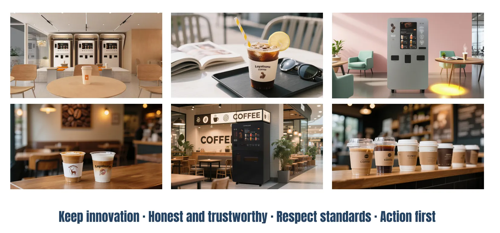 Distributeur automatique de café Loyalsuns