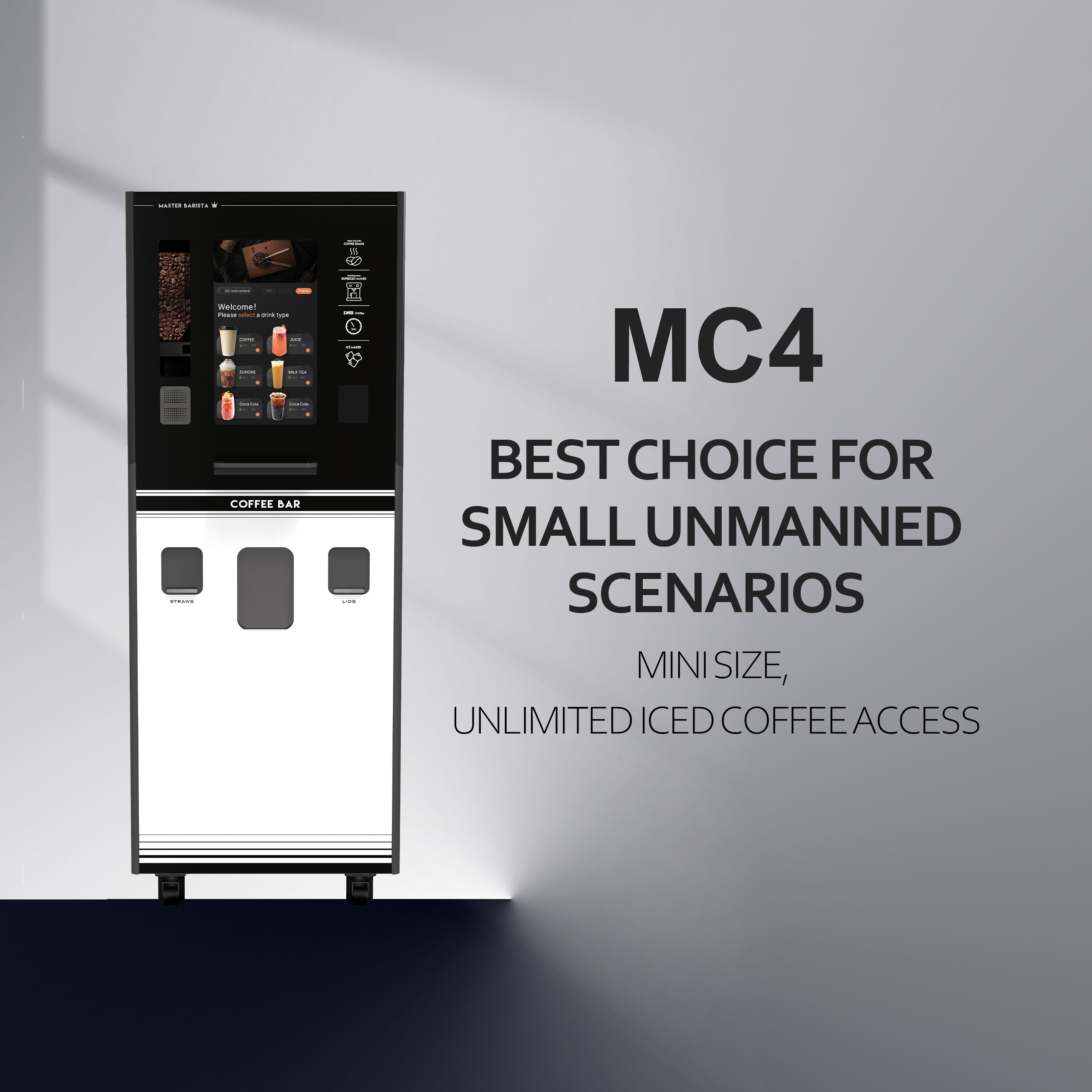 Loyalsuns coffee vending machine MC4