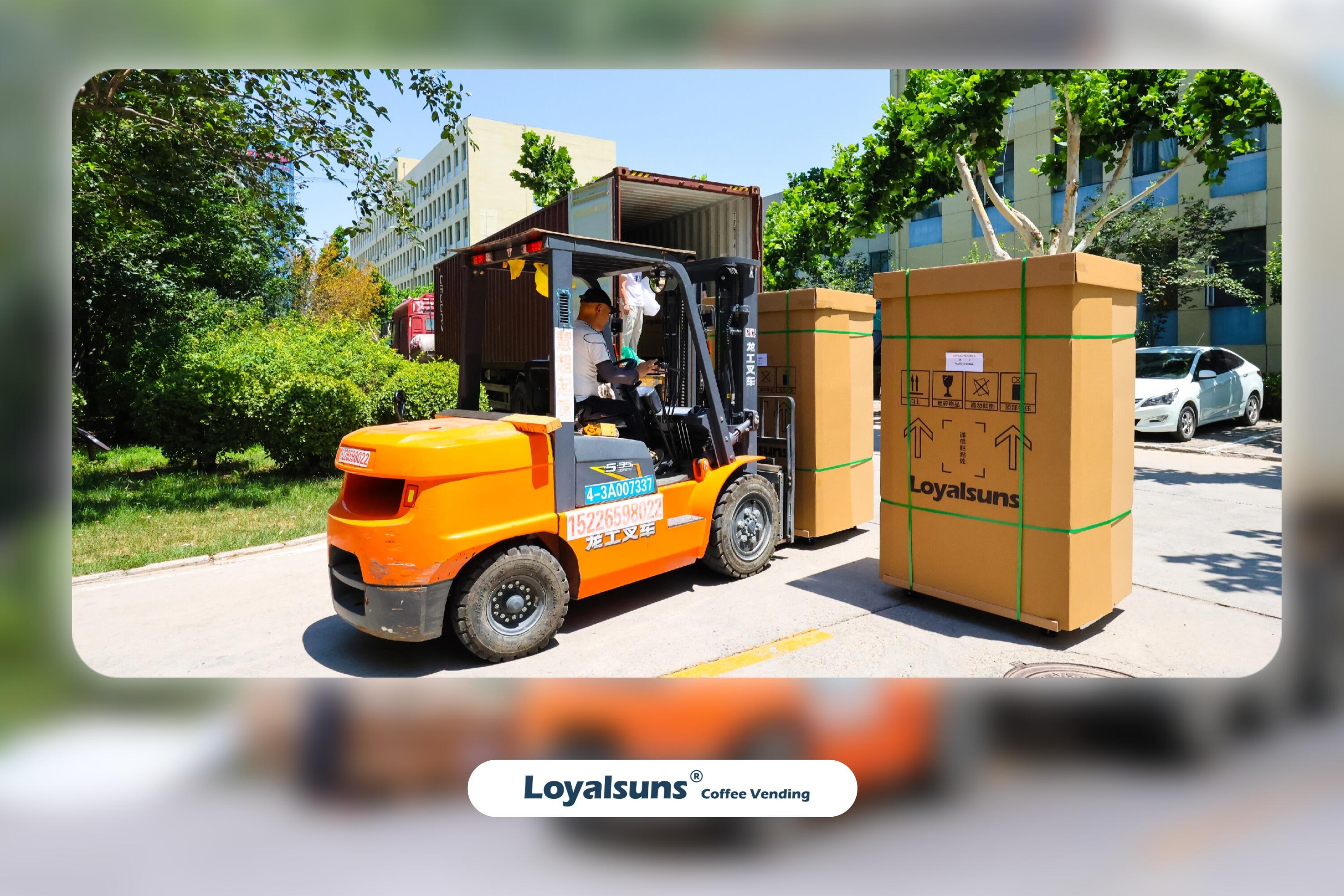 The shipment volume is considerable