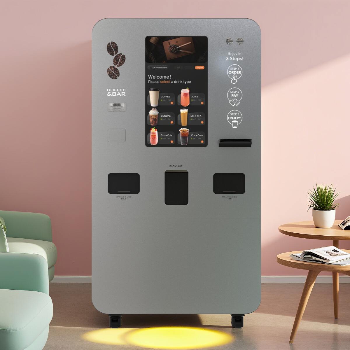 De ultieme koffiemalenautomaat voor uw bedrijf