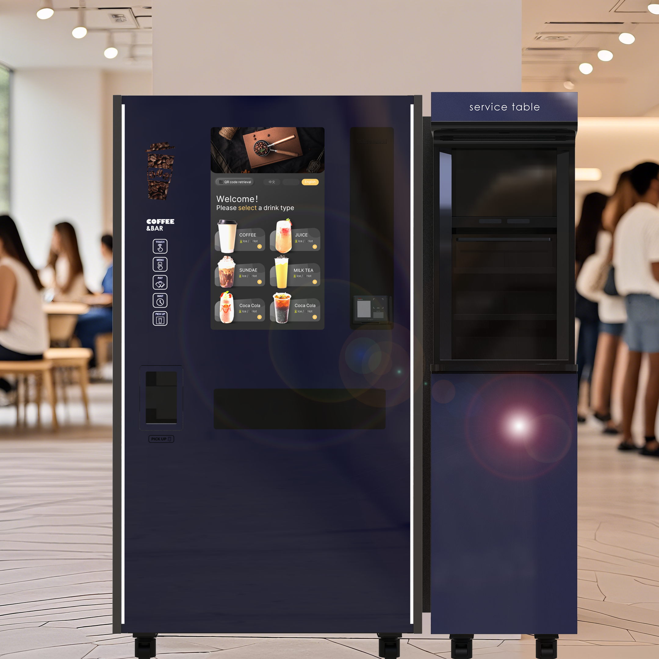 Ongeëvenaarde kwaliteit en gemak met onze Thee- en Koffieautomaat