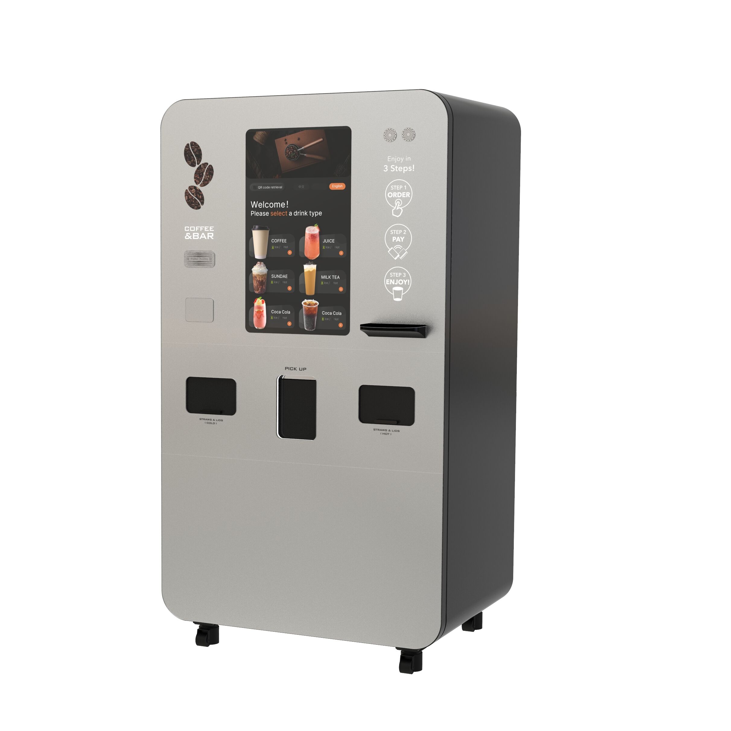 Ongeëvenaarde voordelen van onze commerciële koffieautomaten met betaalpas