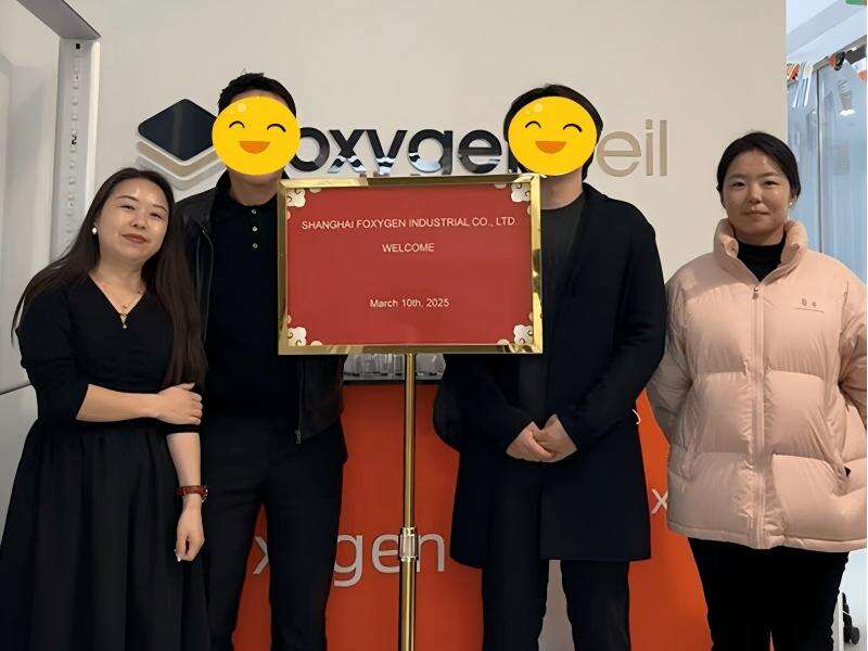 Korean Clients Visit FOXYEGN in Shanghai on March 10th
