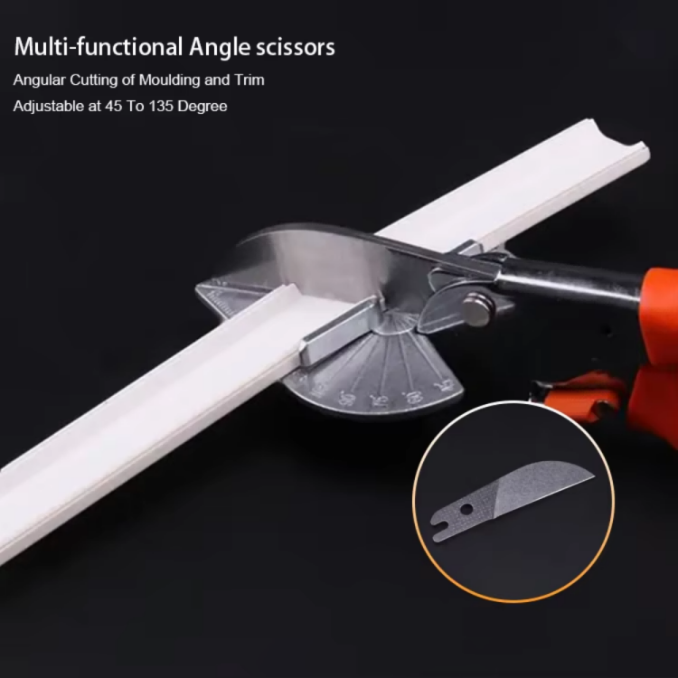 Multi-angle Cutting Scissors Adjustable Miter Trunking Shears for Stretch ceiling Mouldings