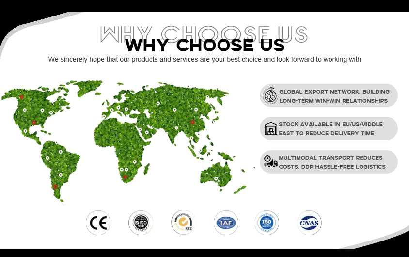 Global Shipping & Local Warehouses
