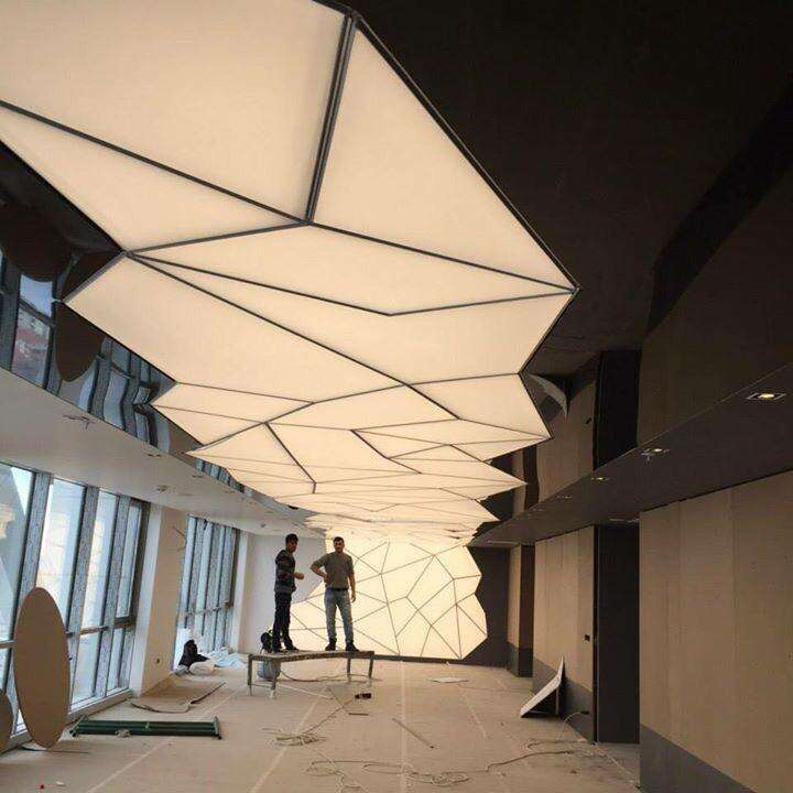 6.0m Extra Wide White Translucent Stretch Ceiling PVC Film