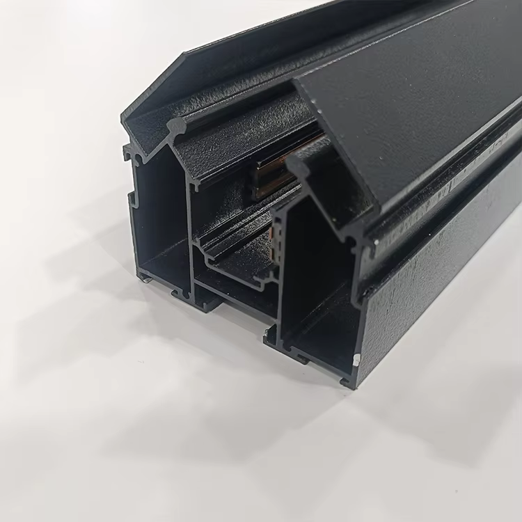 48V Modern Design Recessed Rail for LED Tension Stretching Ceiling Soft Film Magnetic Track Light System factory