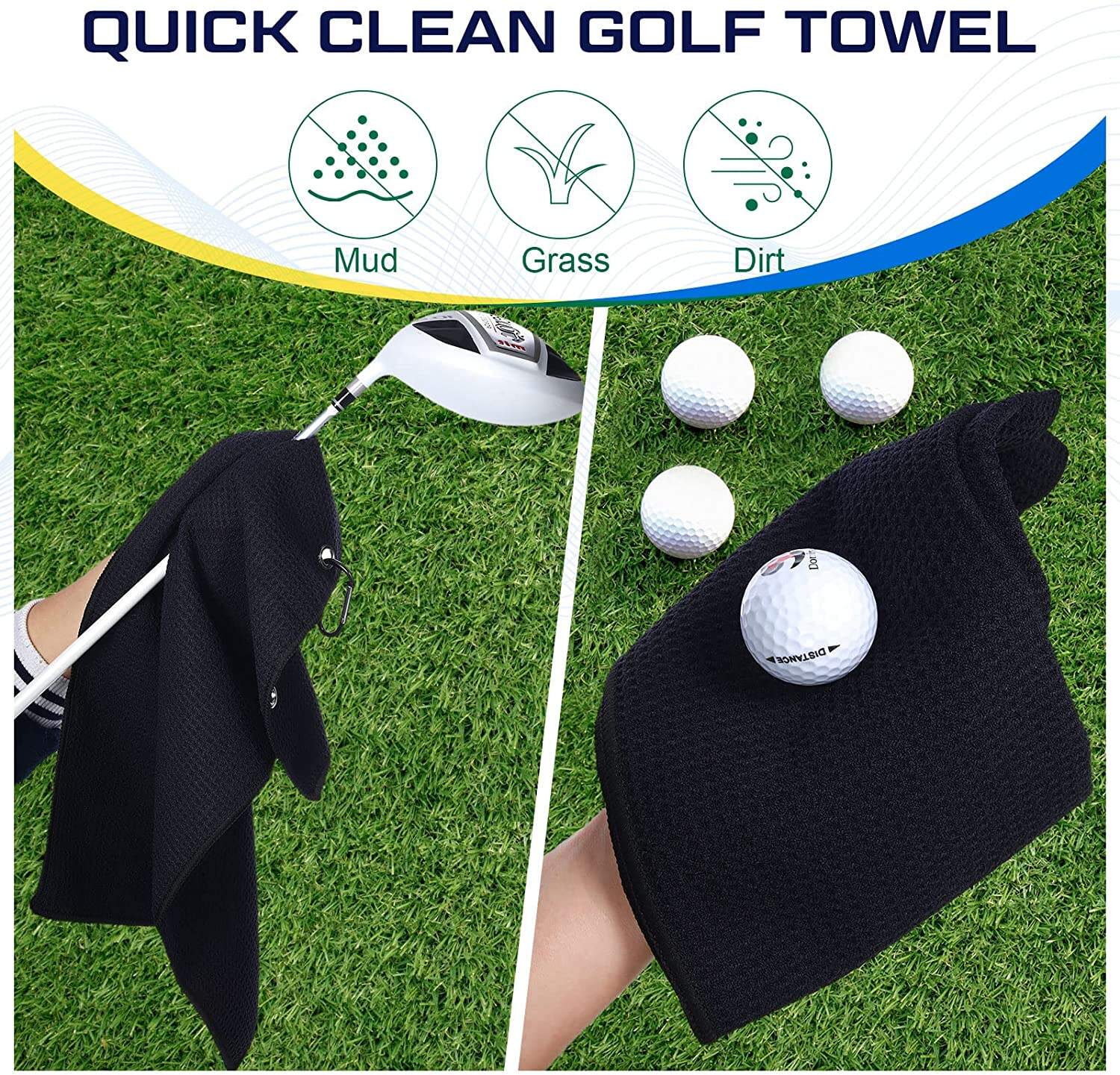 Premium Personalized Golf Towels for Every Golfer