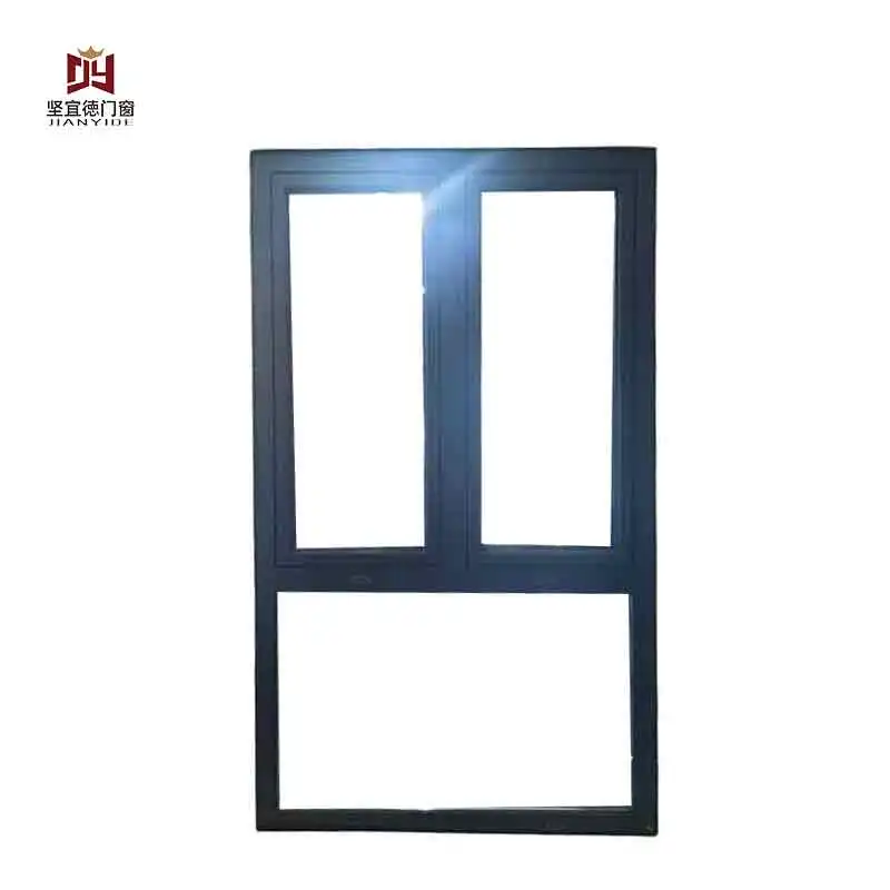 Trži i nisko održavanje aluminijumske ravne prozorske konstrukcije