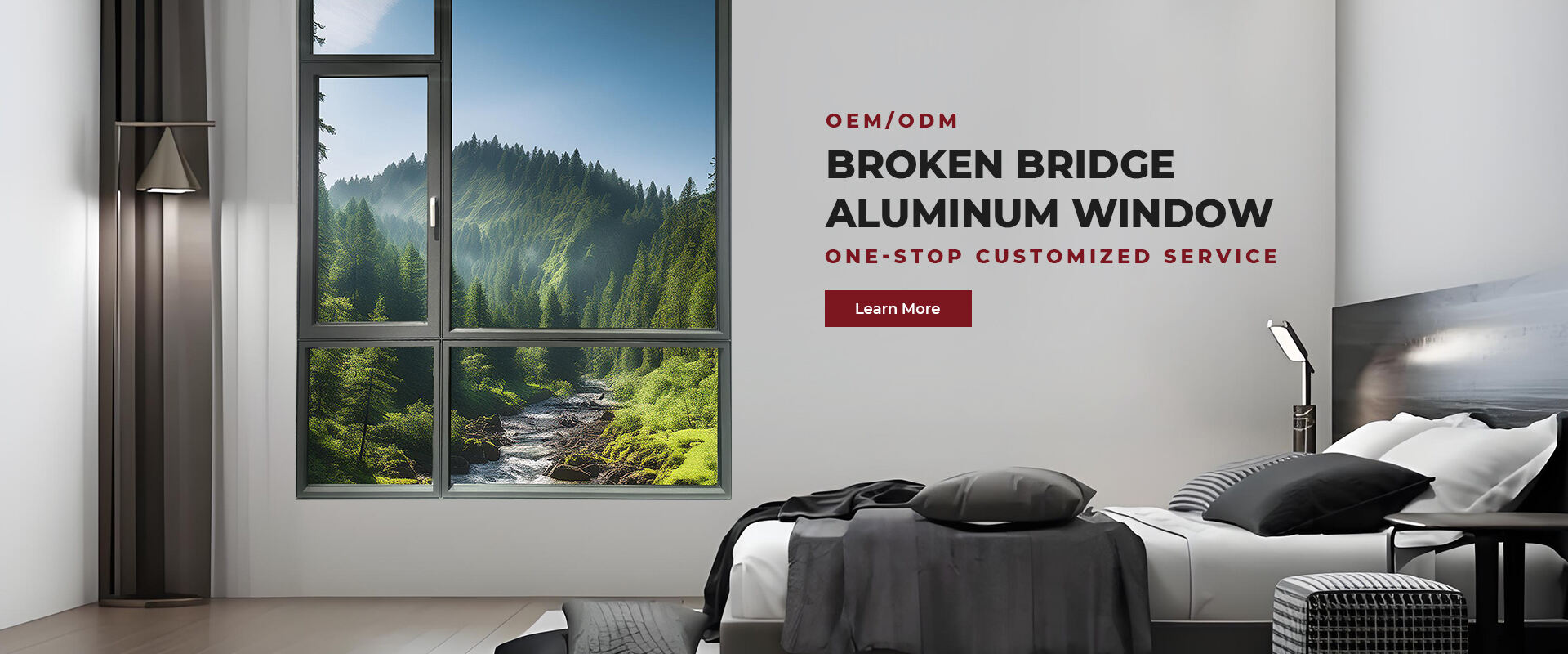 Aluminum door, UPVC window, Aluminum clad wood window & casement windows Supplier - Dalian Jinyan