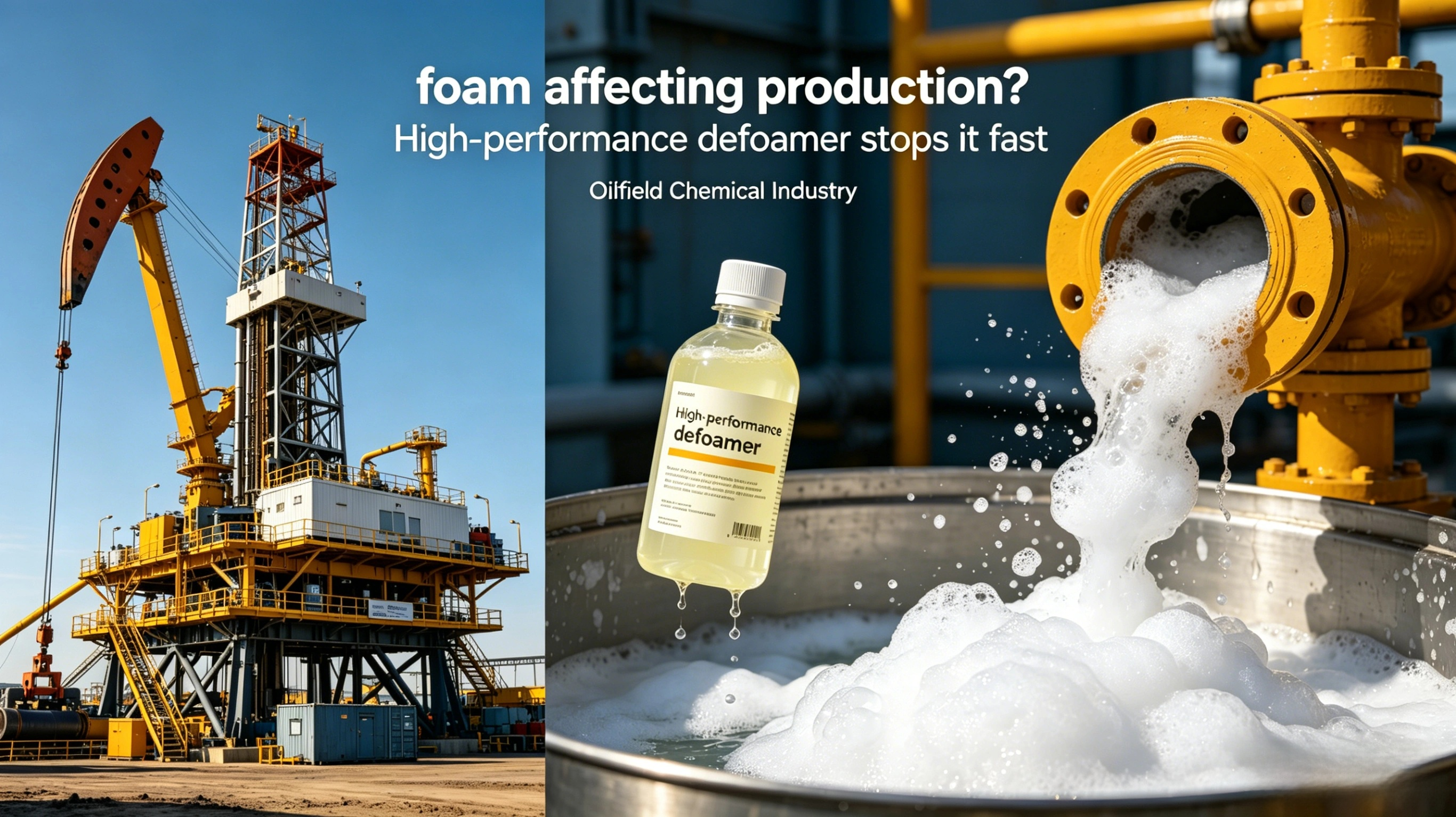 Köpük üretim üzerinde etki mi yapıyor? Yüksek performanslı köpük giderici, bunu hızlıca durdurur