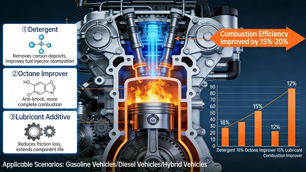 Which Fuel Additives Improve Fuel Combustion Efficiency in Engines?
