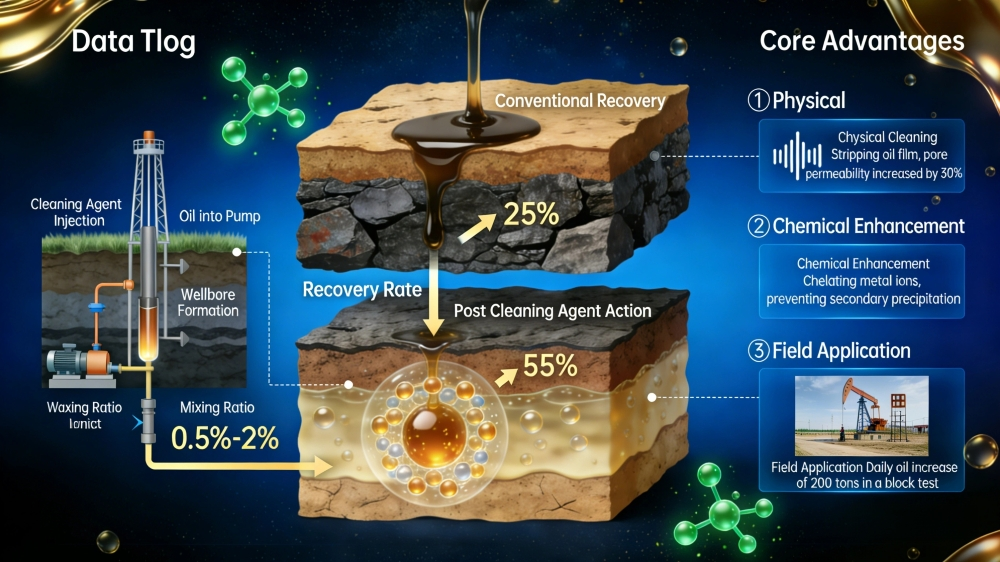 How to Improve Crude Oil Recovery Rate with High-Quality Cleaning Agent?
