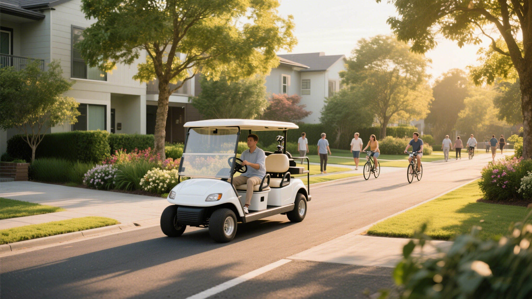 From Course to Community: Golf Carts in Urban Mobility