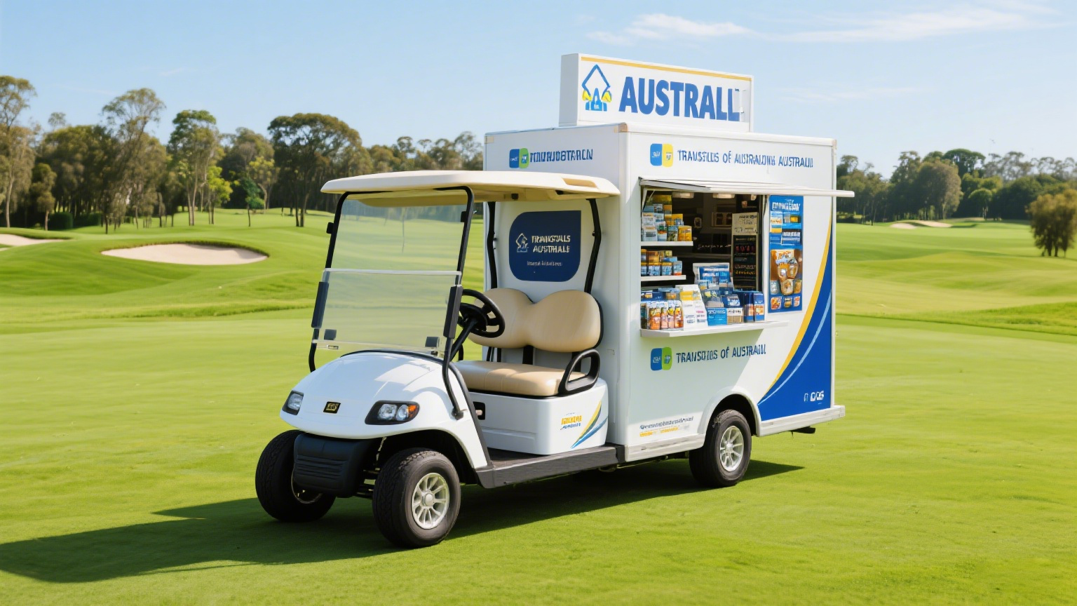 Mobile Merchandising Golf Carts: Trends in Australia?