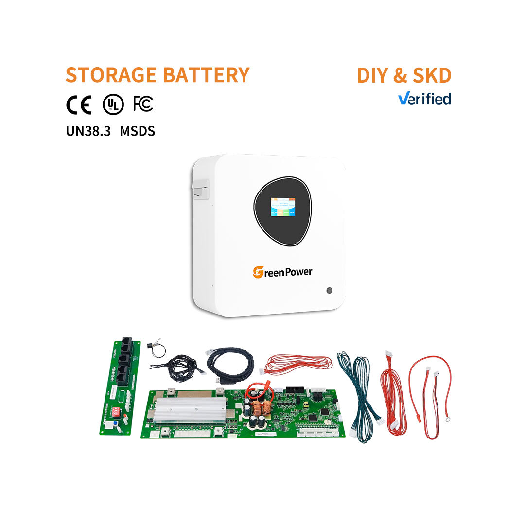 SKD Factory OEM DOM DIY Battery na 12V 24V na Ajiyar Hanyar Ajiya 100Ah 150Ah 200Ah 280Ah Battery na Litium na LifePo4 da BMS