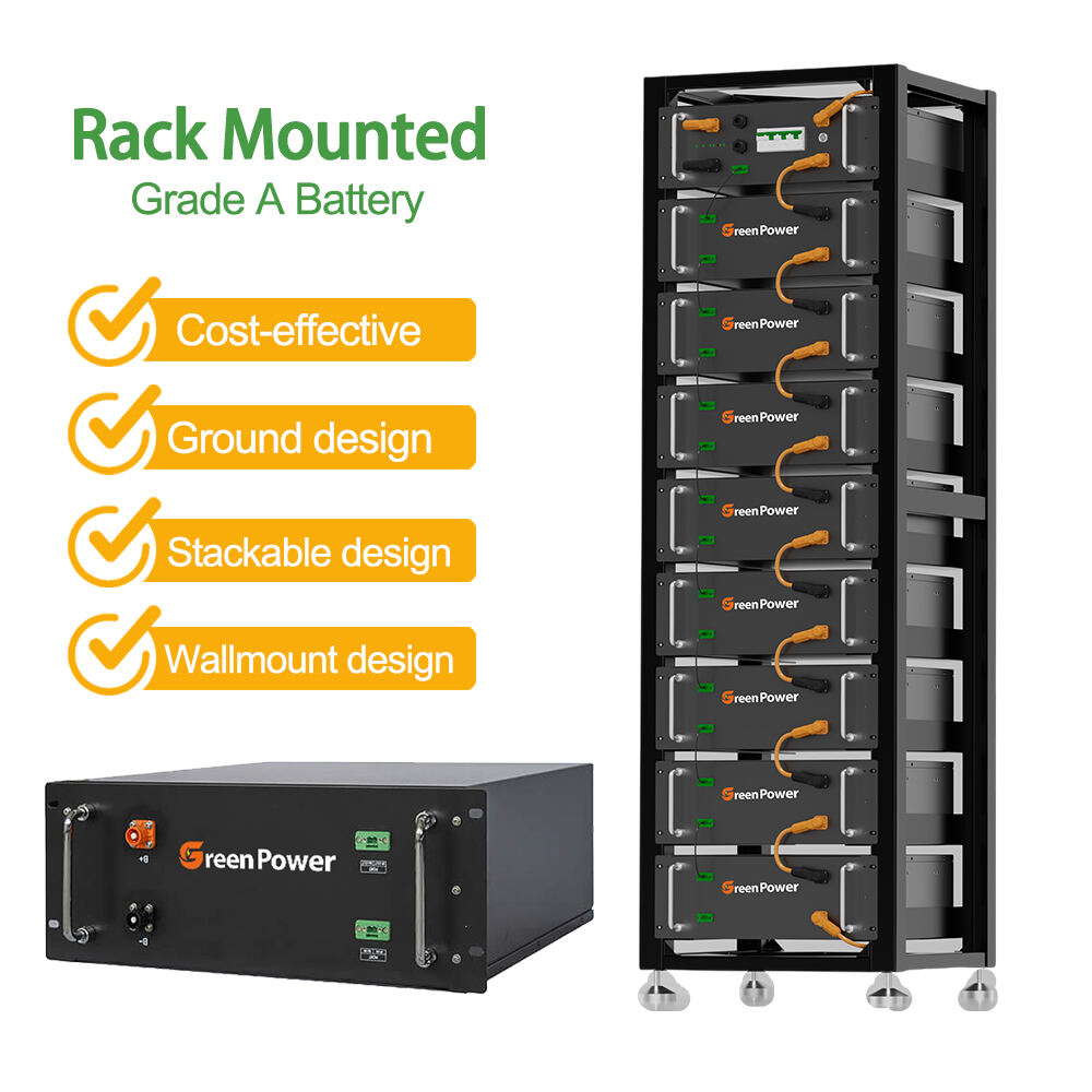 LiTime 48V 100Ah Server Rack LiFePO4 Solar Baterya Bank Lithium LiFePO4 Baterya Mahusay para sa Solar System & Off-Grid Applications