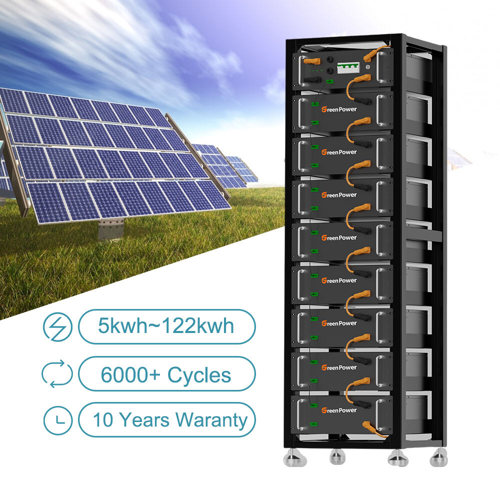 Deep Cycle Lifepo4 50Ah 100Ah 200Ah 48V Server Rack Battery for Energy Storage System