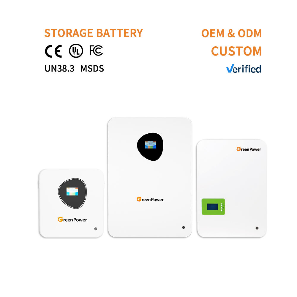 Bateria Personalizada OEM ODM LiFePO4 2,56kWh 5kWh 10kWh 15kWh 16kWh 30kWh 32kWh Energia Solar Bateria de Lítio LiFePO4 Sistema Solar Residencial