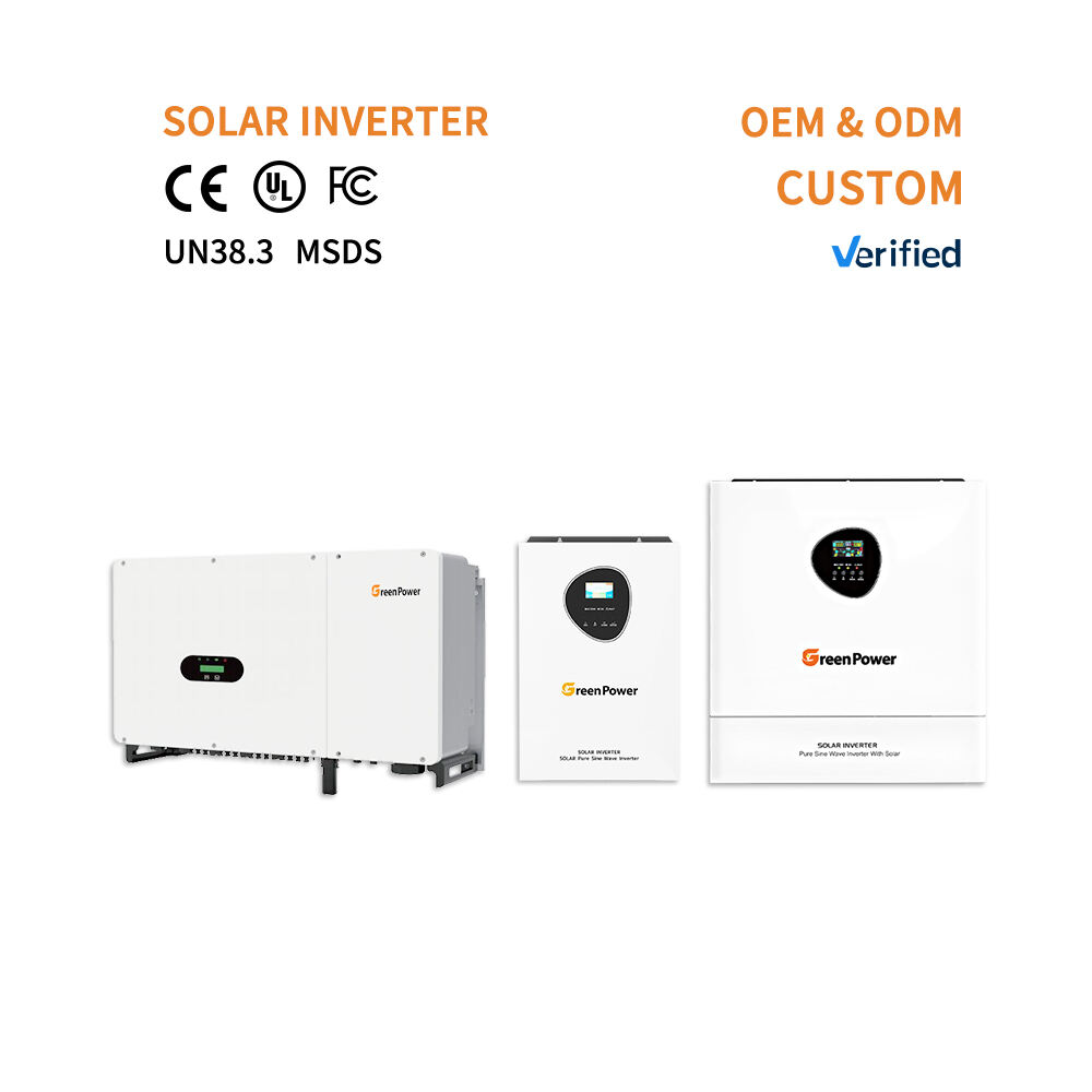 Inversor Solar Híbrido Personalizado 3KW 3,6KW 5KW 6KW 6,2KW 8KW 10KW 11KW 12KW Inversor PV MPPT Monofásico Off-Grid