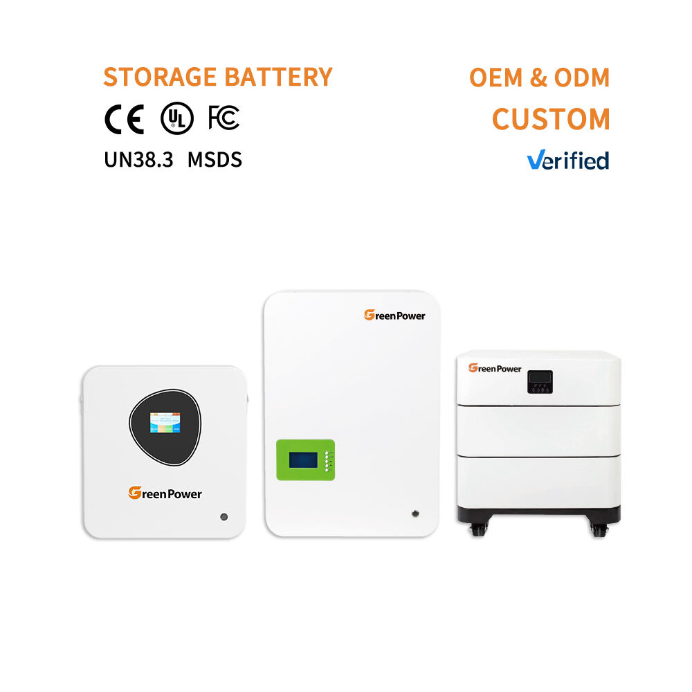 Bateria LiFePO4 Personalizada 2,56kWh 5kWh 10kWh 15kWh 16kWh 30kWh 32kWh OEM ODM Energia Solar Residencial Sistema de Armazenamento de Energia