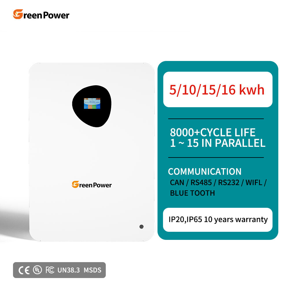 Tindahan Langsa Power Wall 51.2V 100Ah 200Ah LifePo4 Baterya mula sa Fabrika
