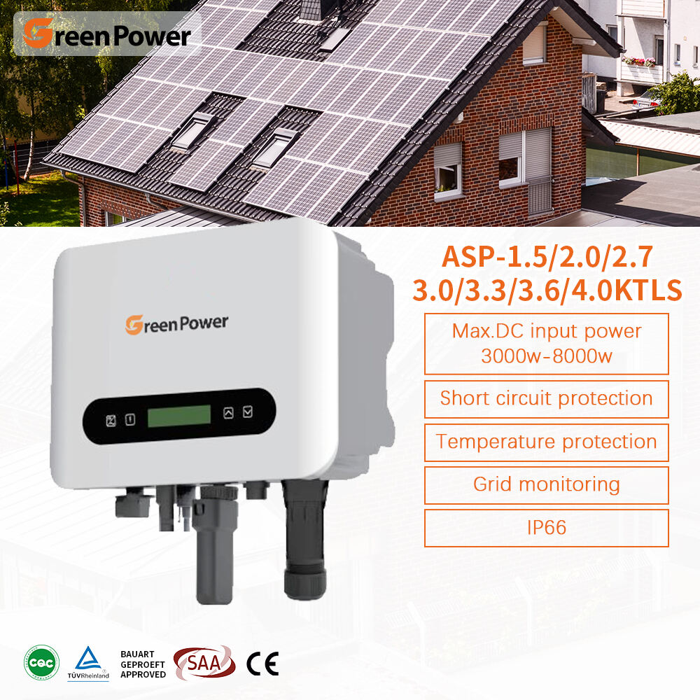 GreenPower Ip66 4kw on Grid Single Phase Solar Power Inverter