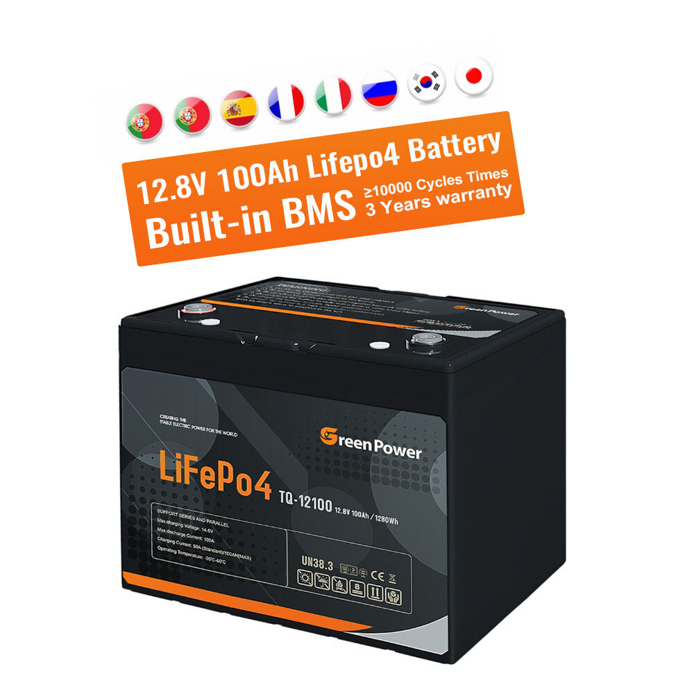 ผู้ขายดีที่สุดในสหรัฐฯ และยุโรป แบตเตอรี่ลิเธียม Lifepo4 ทดแทนตะกั่วกรด 12V 24V 50AH 100AH 150AH 200AH แพ็คแบตเตอรี่ Li-Ion