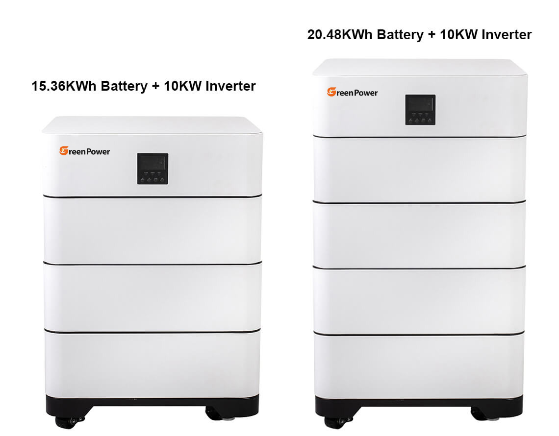 5KWh Stacked Battery  & 10KW Solar Inverter