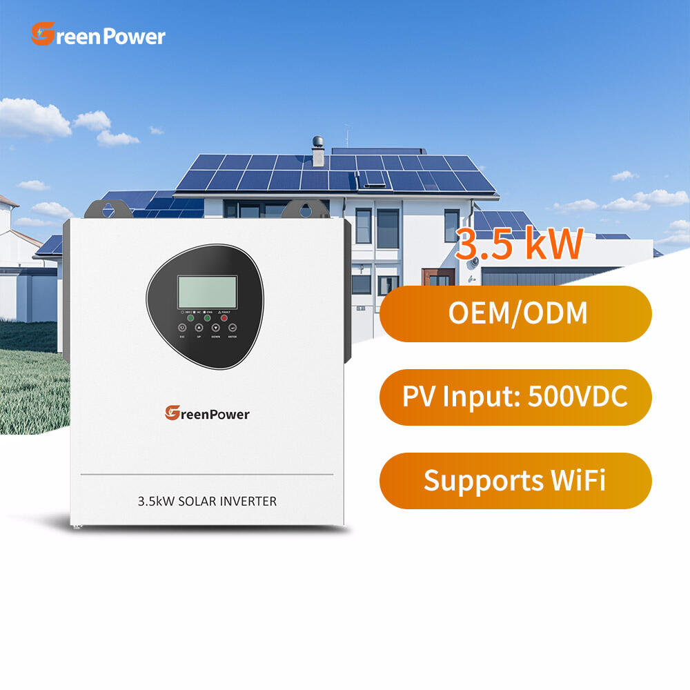 GreenPower OEM ODM 3.5KW Solar Inverter Off Grid 3500w 3.5Kva 24VDC Onduleur Solaire off Grid Pure Sine Wave Inverter Ang mga ito ay maaaring maging isang mga pag-andar ng solar na may mga pag-andar sa solar na may mga pag-andar sa solar na may mga pag-andar sa solar na may mga